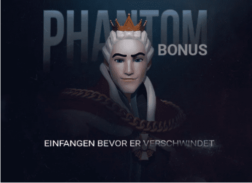 Phantom Bonus verschwindet, wenn Sie ihn nicht schnappen.